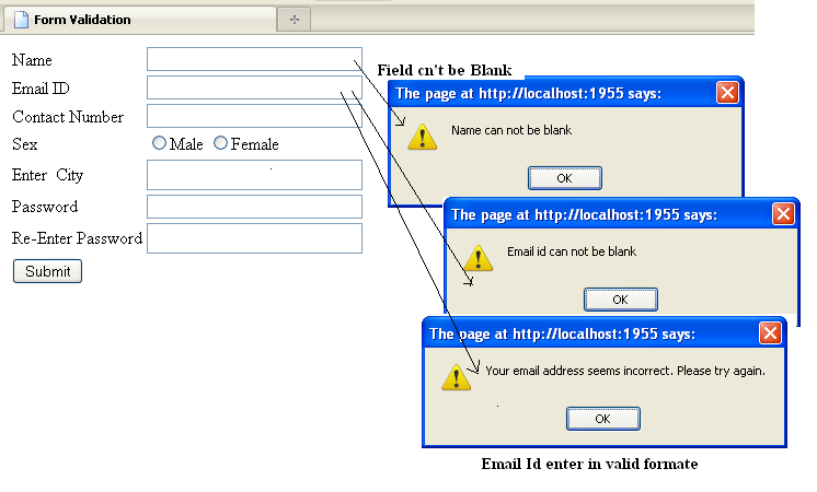 How To Validate A Form In ASP. Net